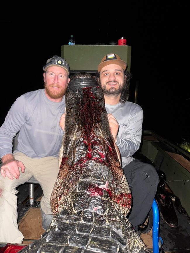 What a start to the 2025 Alligator Season! Capt. Nick, What a start to the 2025 Alligator Season!
Capt. Nick, Cap...